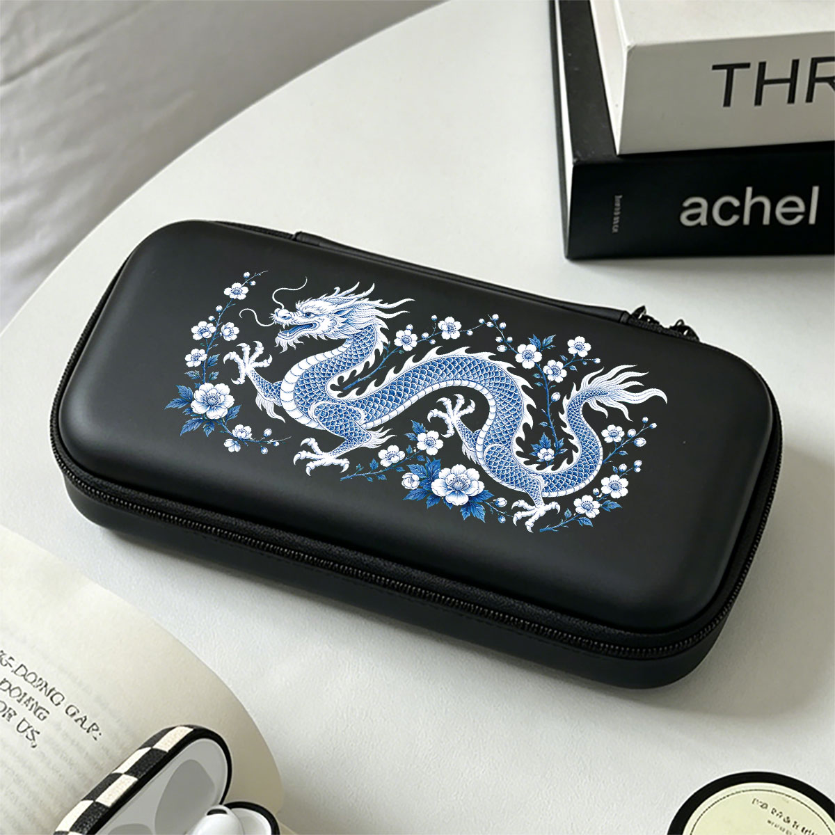 Gaming Accessories Bag - かわいい耐衝撃キャリーケース メッシュポケット付き ポータブルトラベルゲームアクセサリー収納バッグ ニンテンドースイッチライト/OLED用