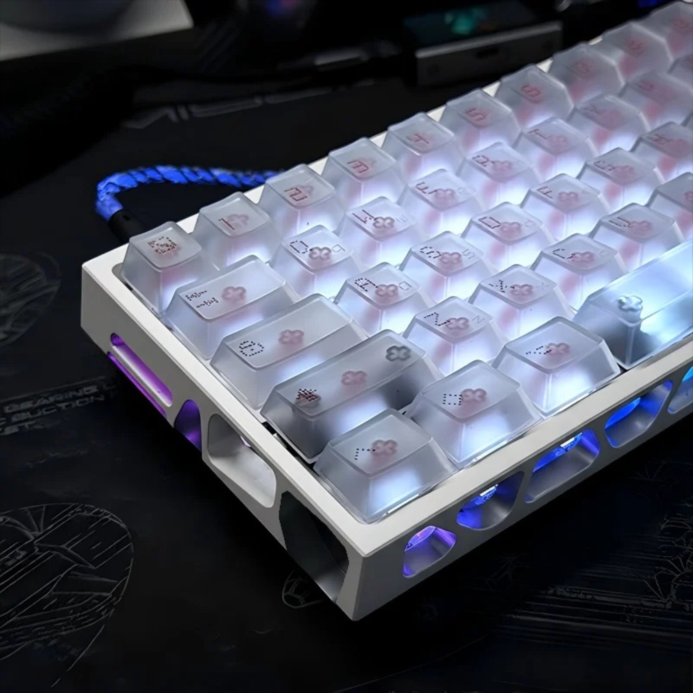 Gaming Accessories Lights - Everglide AE64 Pro 磁気キーボード カスタム PCB