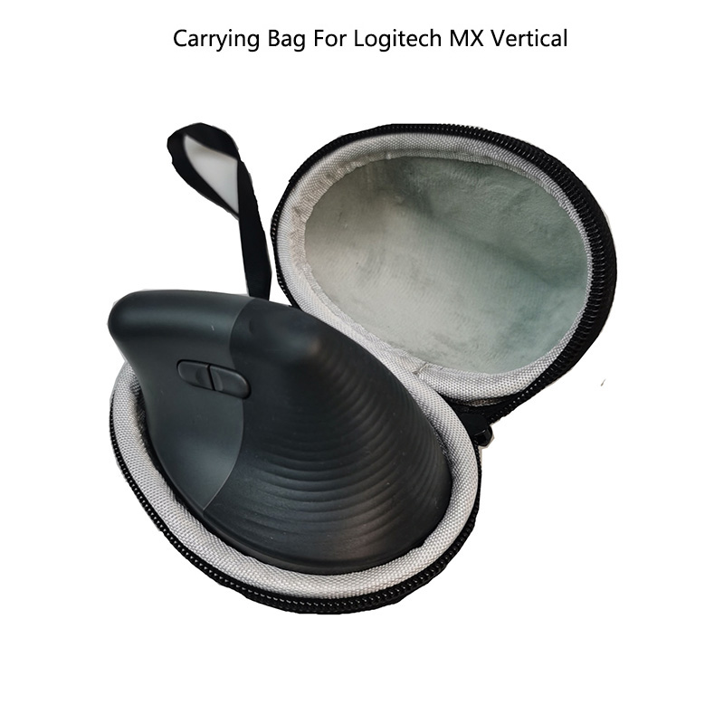 Gaming Accessories Logitech - ロジクール MX 垂直ゲーミングマウス収納バッグポータブルトラベルキャリングバッグ EVA 保護ケースハードジッパーボックスポーチ
