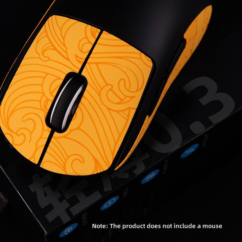 Gaming Accessories Logitech - Esports Tiger ゲーミングマウスグリップテープ マウススキンサイドステッカー 耐汗性 Logitech