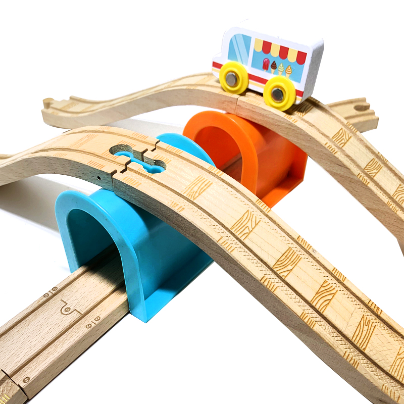 電車木製トラック男の子のおもちゃトラックゲームシーン必須アク - Gaming Accessories Must Have のレビューと価格