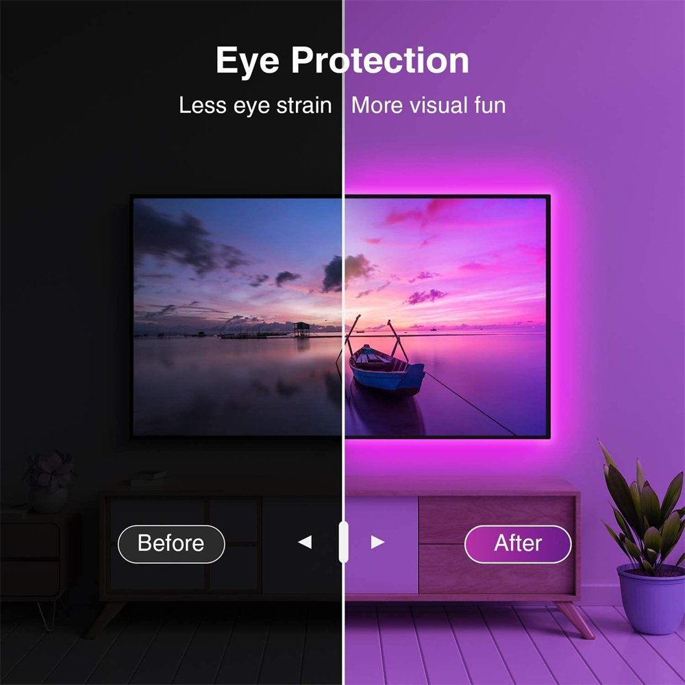 RGB5050 テレビLEDバックライト アプリリモコン U - Gaming Accessories Lights のレビューと価格