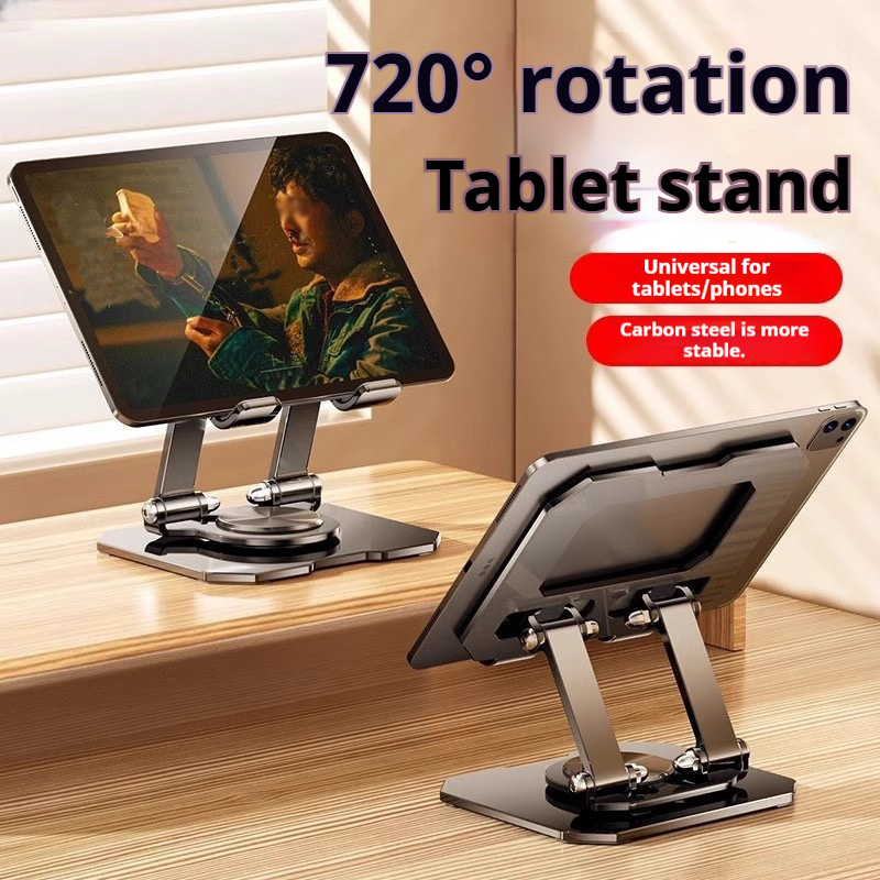 360 °   回転金属タブレットスタンド折りたたみ式調節可 - Gaming Accessories Tablet のレビューと価格