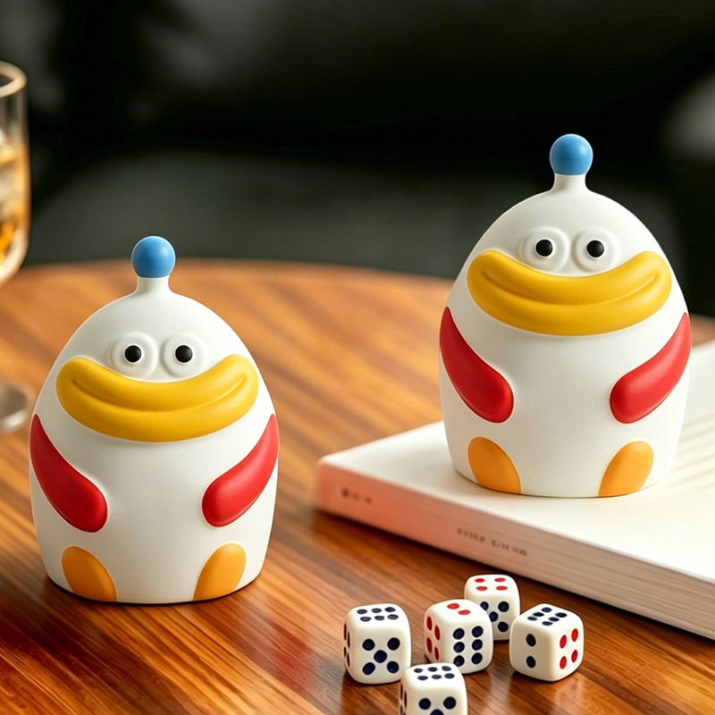 必須アイテム 可愛いぽっちゃりアヒル レジン製 ダイスシェイ - Gaming Accessories Must Have のレビューと価格