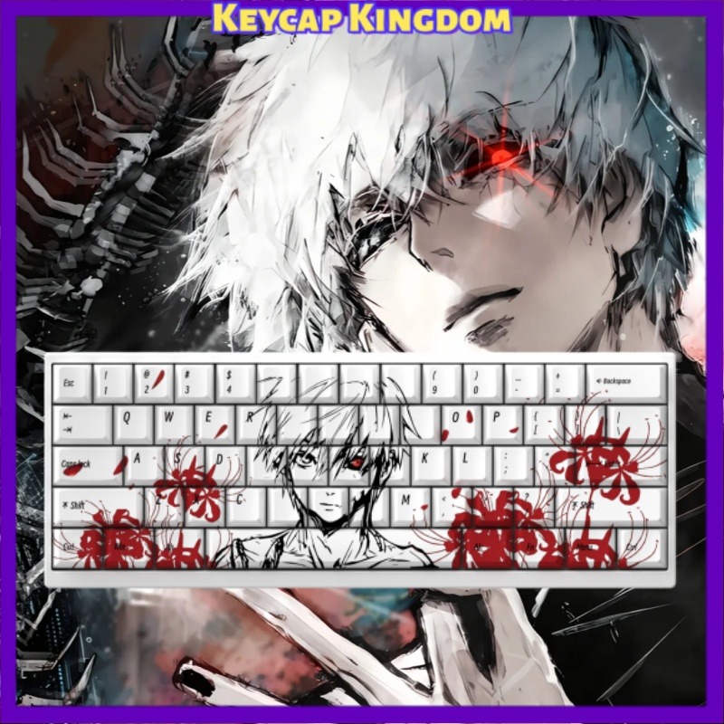 東京グールキンキーケンアニメキーキャップメカニカルキーボード - Gaming Accessories Tablet のレビューと価格