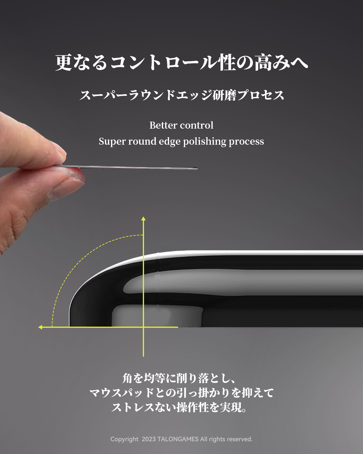 TALONGAMES ガラスマウススケート マウスセンサース - Gaming Accessories Logitech のレビューと価格
