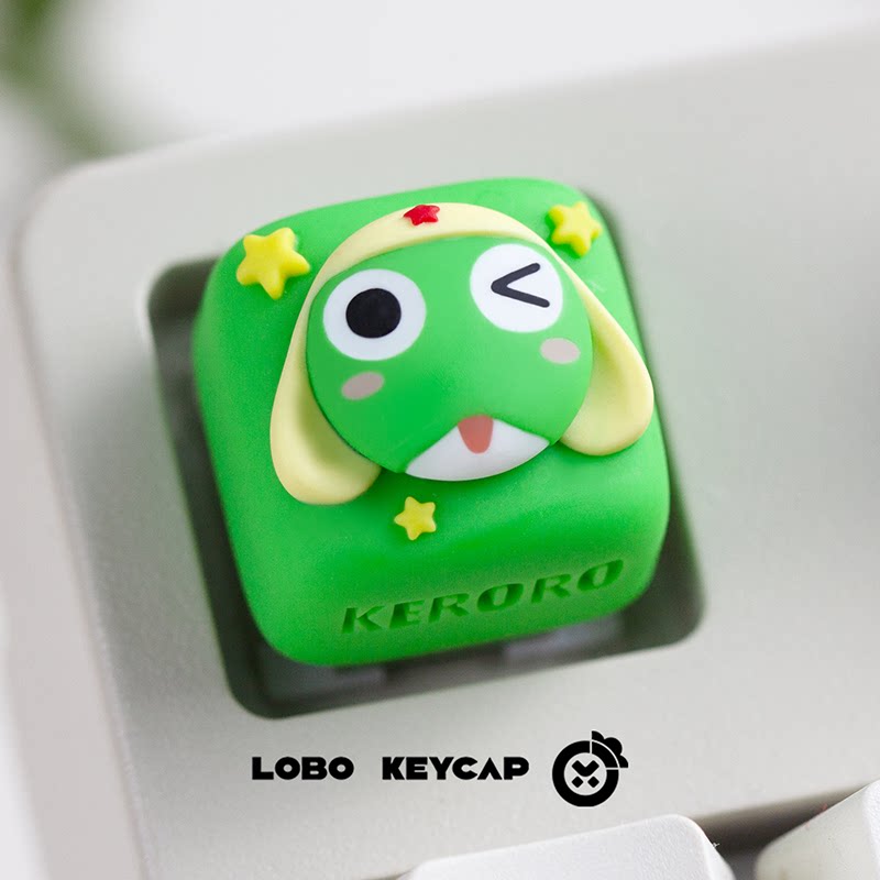 けろろテーマのアニメキーキャップメカニカルキーボード樹脂カス - Gaming Accessories To Gift のレビューと価格
