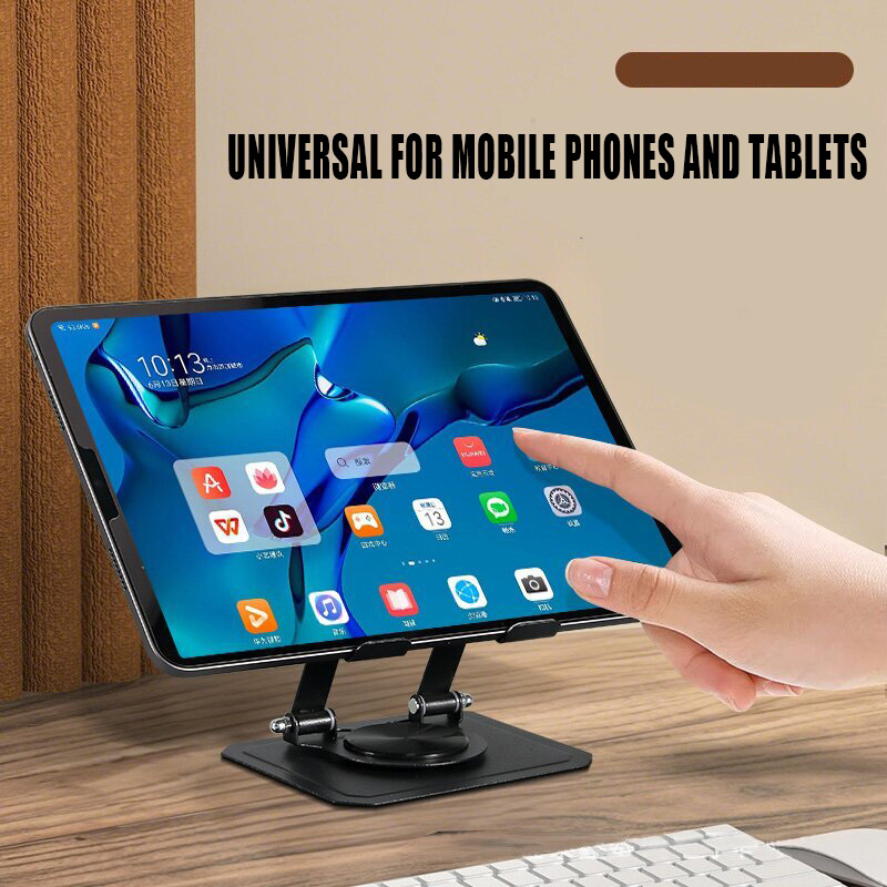 360 °   回転可能なタブレットスタンド 調整可能な折り - Gaming Accessories Tablet のレビューと価格