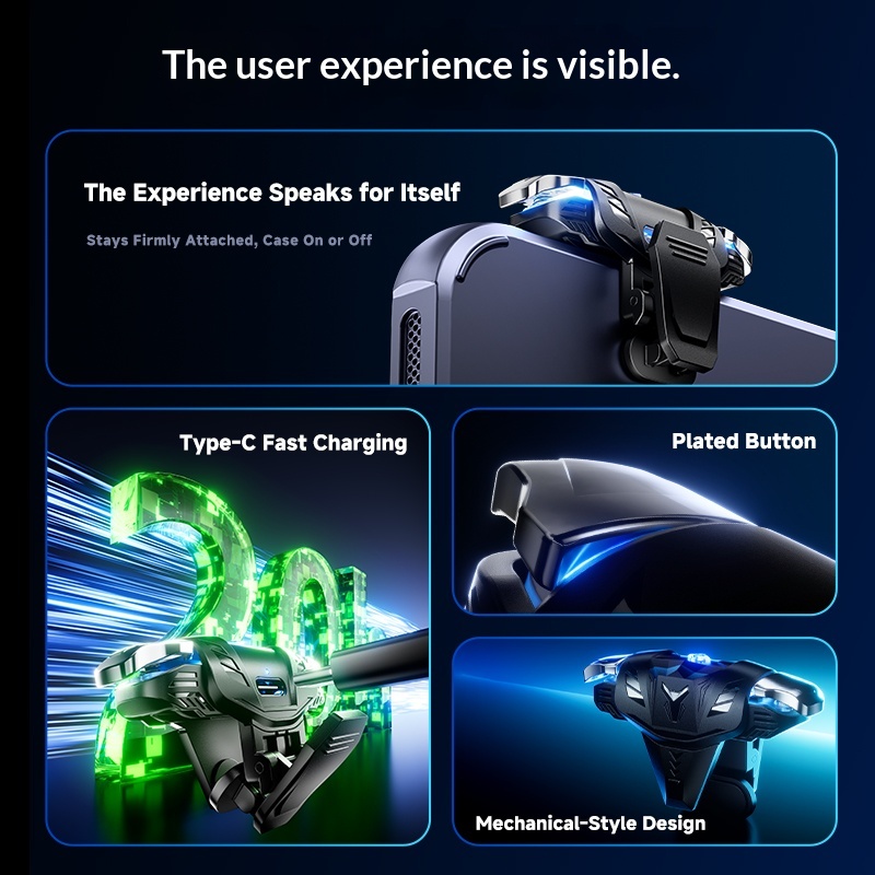 タブレット携帯電話ゲームボタンバーストパルスボタンマシンは、 - Gaming Accessories For Free Fire のレビューと価格