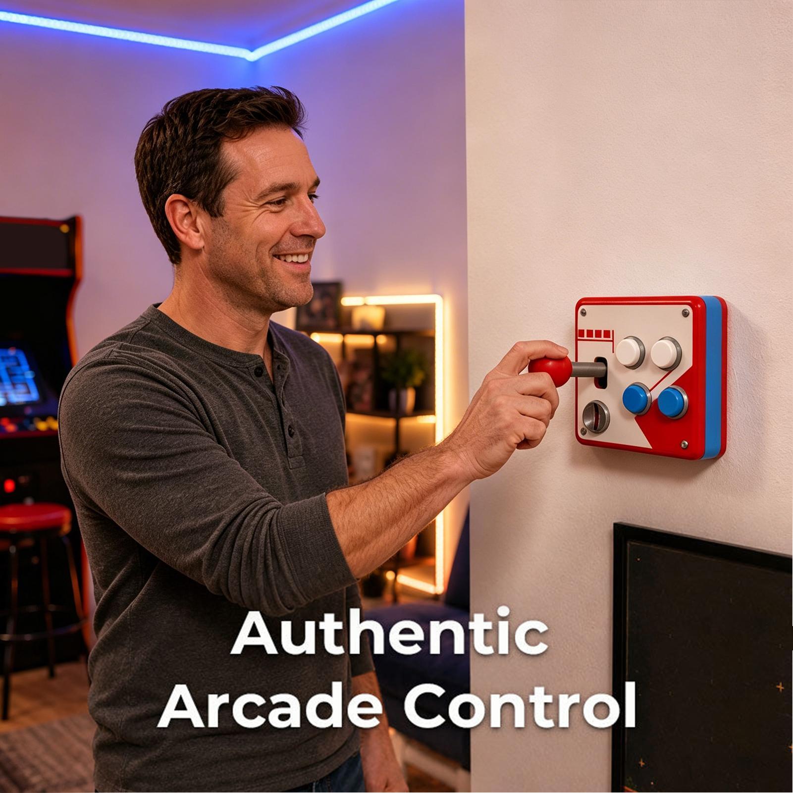 クリエイティブレトロアーケードゲームライトスイッチカバーレト - Gaming Accessories Lights のレビューと価格