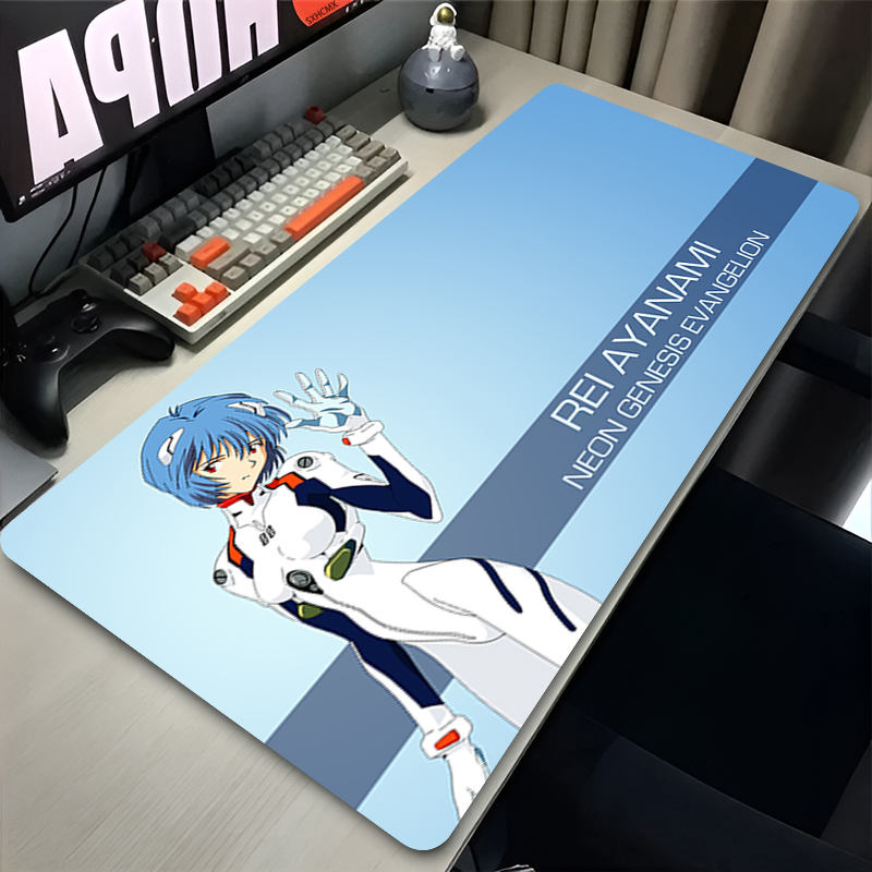 マウスパッド XXL 大型かわいいアニメガール綾波レイマウス - Gaming Accessories Kawaii のレビューと価格