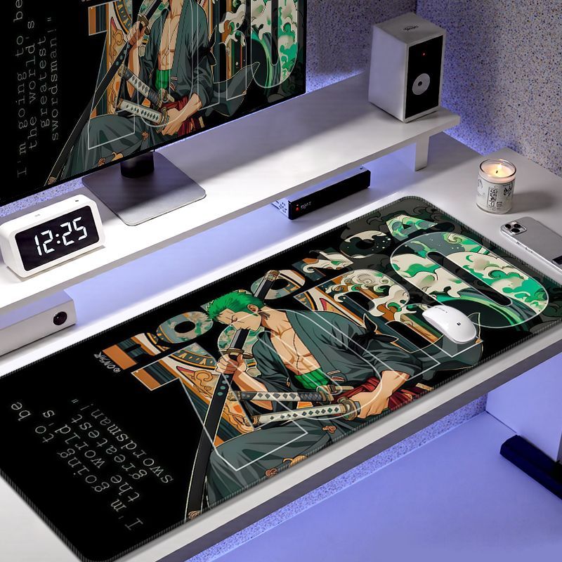 アニメワンピースルフィゾロナミ印刷マウスパッドゲーム Pc  - Gaming Accessories For Free Fire のレビューと価格