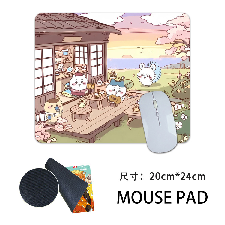 ちいかわシリーズかわいい漫画マウスパッドアニメ滑り止めマウス - Gaming Accessories Anime のレビューと価格