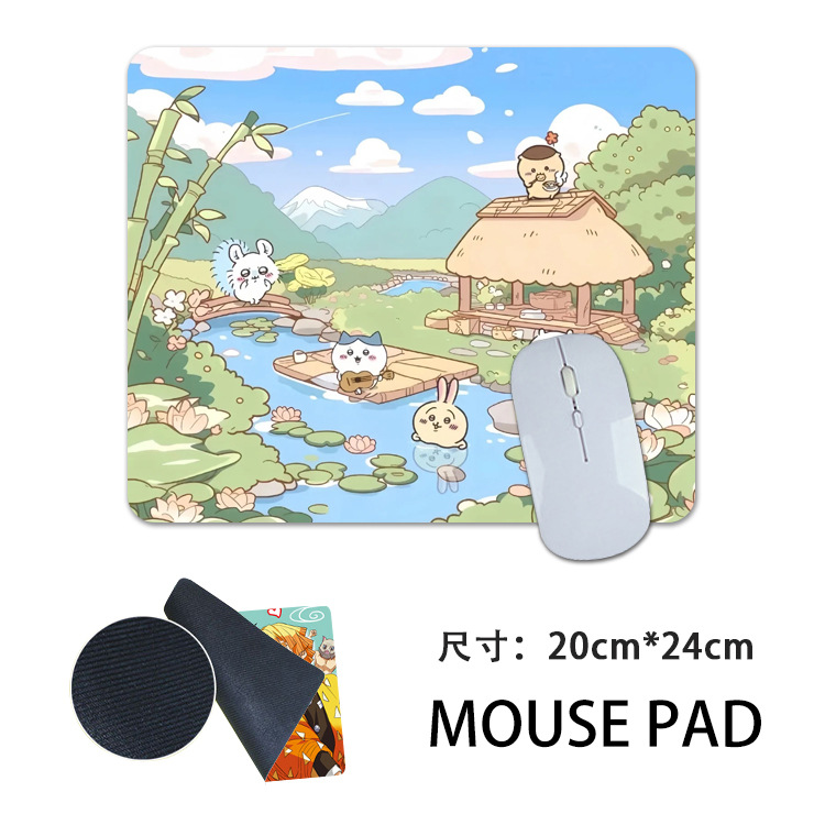 ちいかわシリーズかわいい漫画マウスパッドアニメ滑り止めマウス - Gaming Accessories Anime のレビューと価格