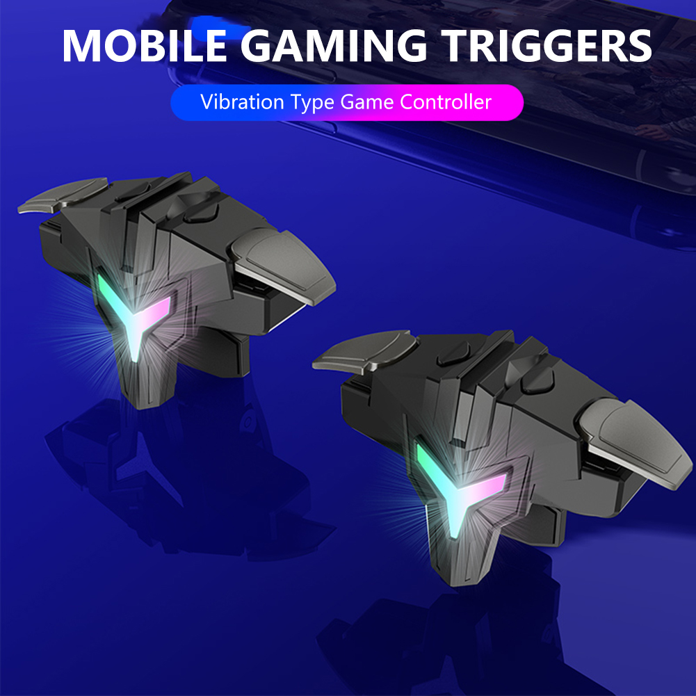 1/2個入り RGB/メカニカル 4フィンガー モバイルゲー - Gaming Accessories For Free Fire のレビューと価格