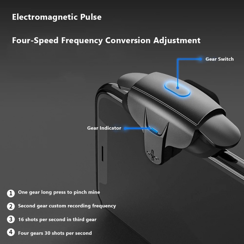 AK05ゲームコントローラー PUBGモバイル用 携帯電話射 - Gaming Accessories For Free Fire のレビューと価格